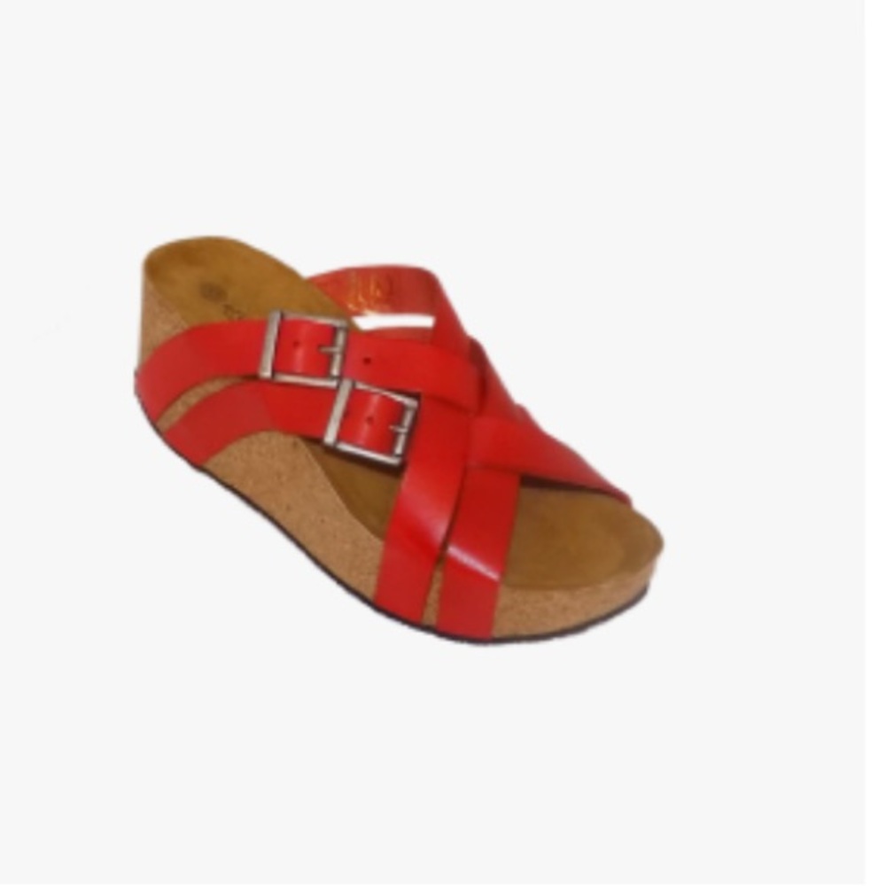 Eric Michael Wedge Sandals - Picture 2 of 7